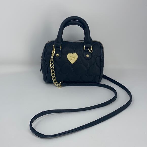 Betsey Johnson Black Small Crossbody Bag - Picture 1 of 12